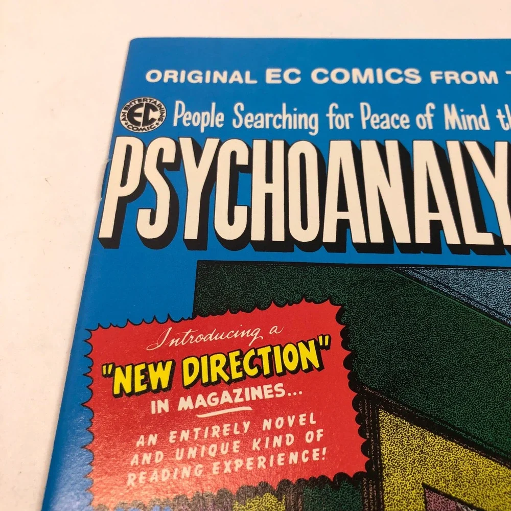Psychoanalysis No 2‎ EC Comics People Searching for Peace of Mind Reprint 1999